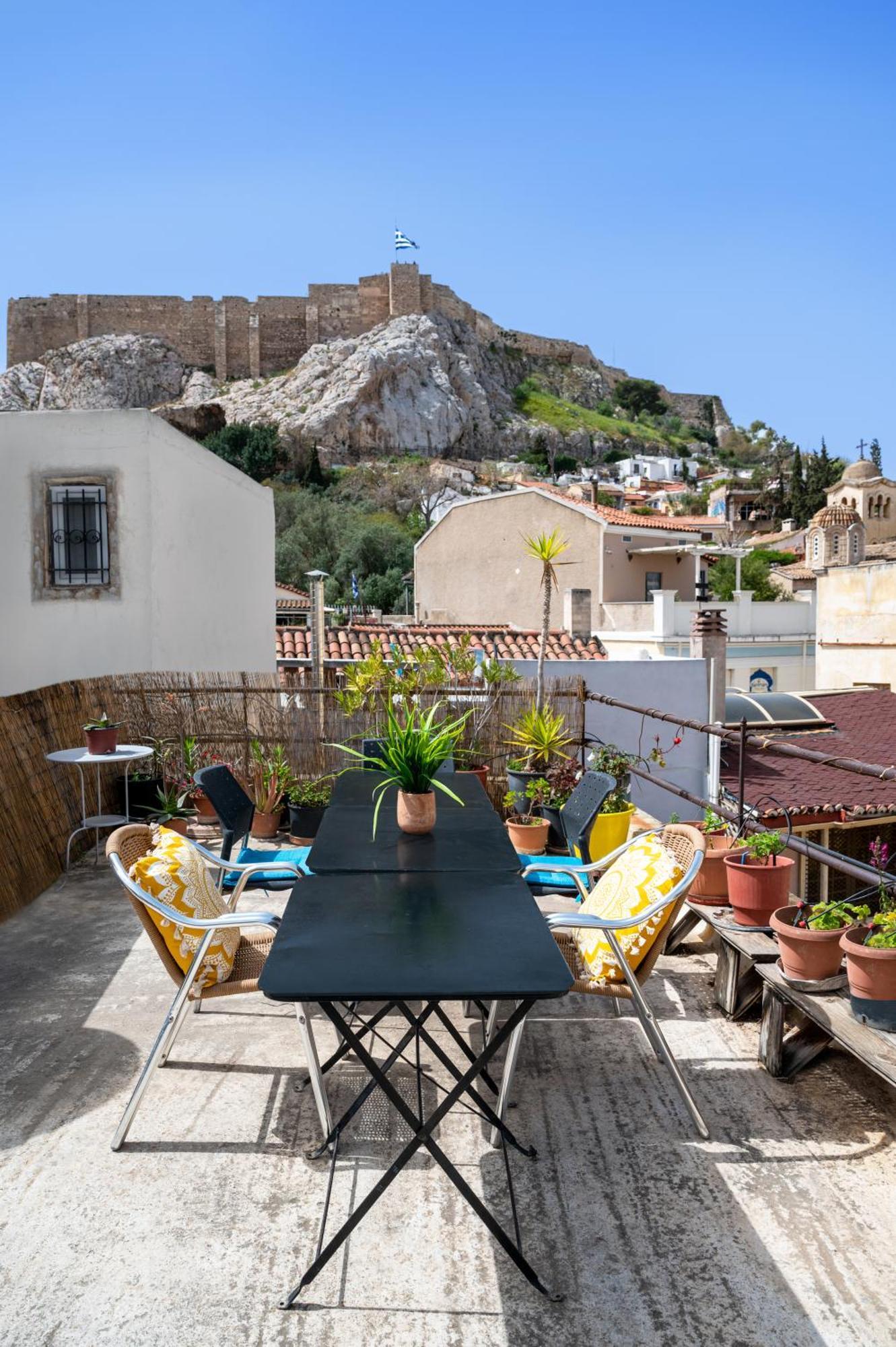 Apartamento Acropolis Quiet House Atenas Exterior foto